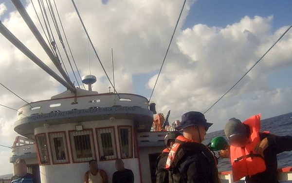 Coast Guard Cutter Calhoun seizes over $74 million in cocaine interdicted in Atlantic Ocean