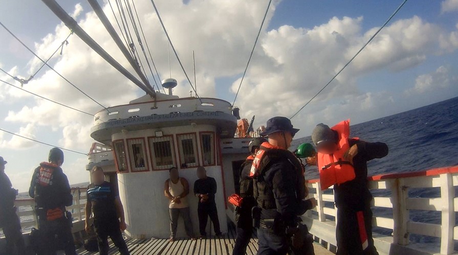 Coast Guard Cutter Calhoun seizes over $74 million in cocaine interdicted in Atlantic Ocean