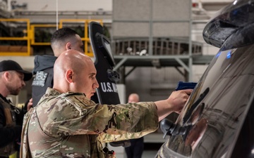 128th Air Refueling Wing Hosts Joint Tactical Training with U.S. Marshals and Milwaukee Police