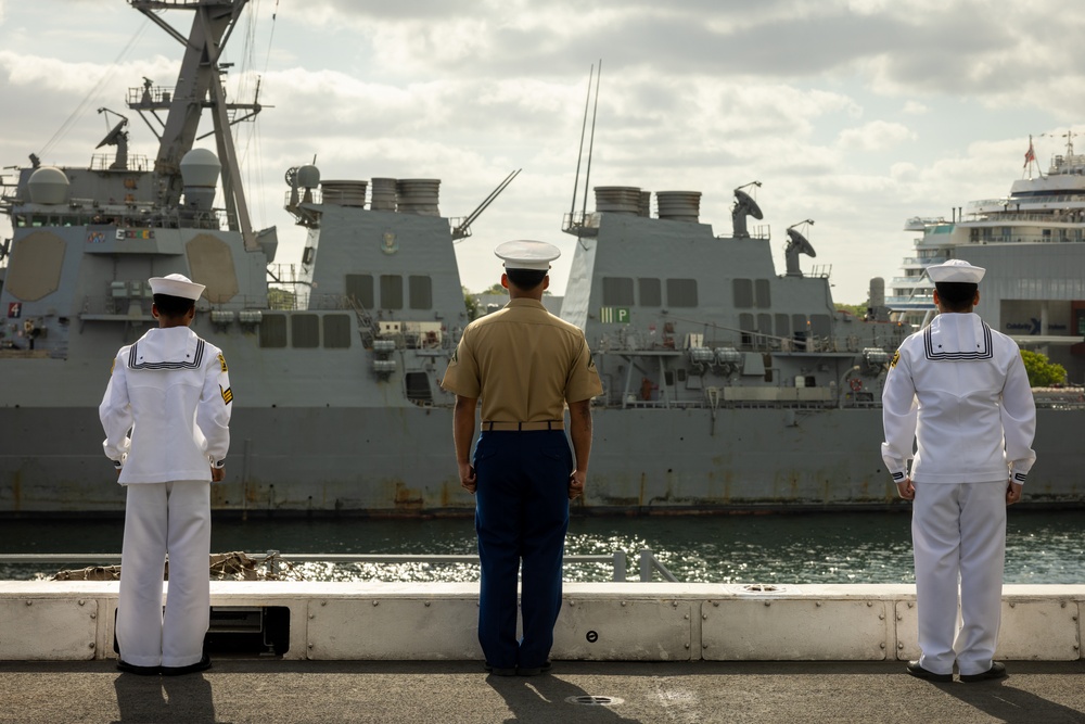 U.S. Navy Ships Arrive for FWFL 2025
