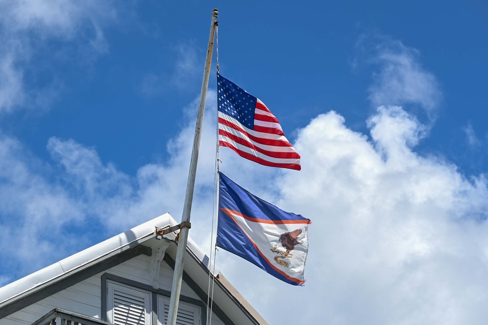 Air Force honors American Samoa during its 125th Flag Day