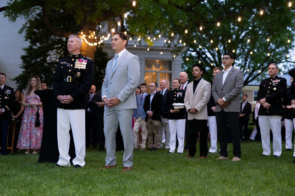 Commandant, Gen. Eric Smith, Attends Evening Parade at Marine Barracks Washington