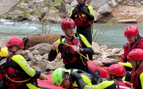 Fort Campbell Firefighters Prepare for High-Risk Rescues with Swift Water Training