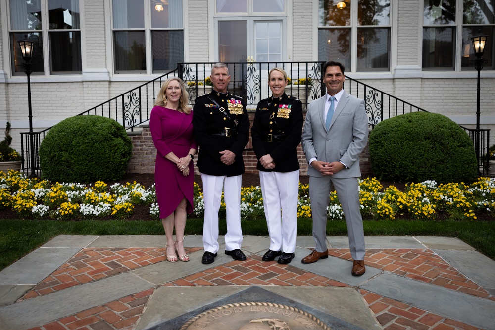Commandant, Gen. Eric Smith, Attends Evening Parade at Marine Barracks Washington