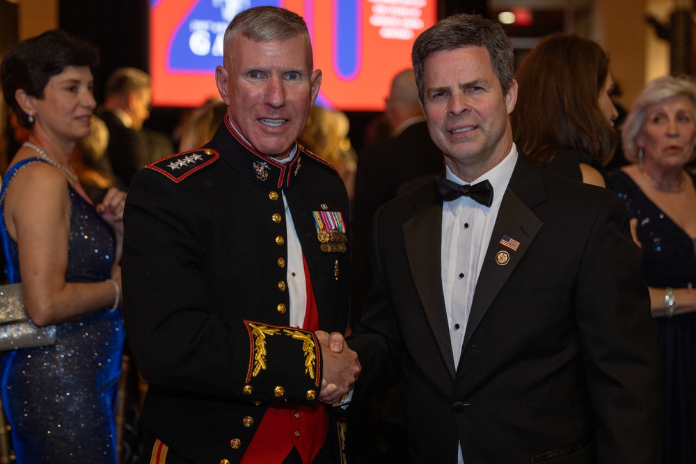 Commandant, Gen. Eric Smith, Attends 250th Anniversary Gala at Museum of the Marine Corps