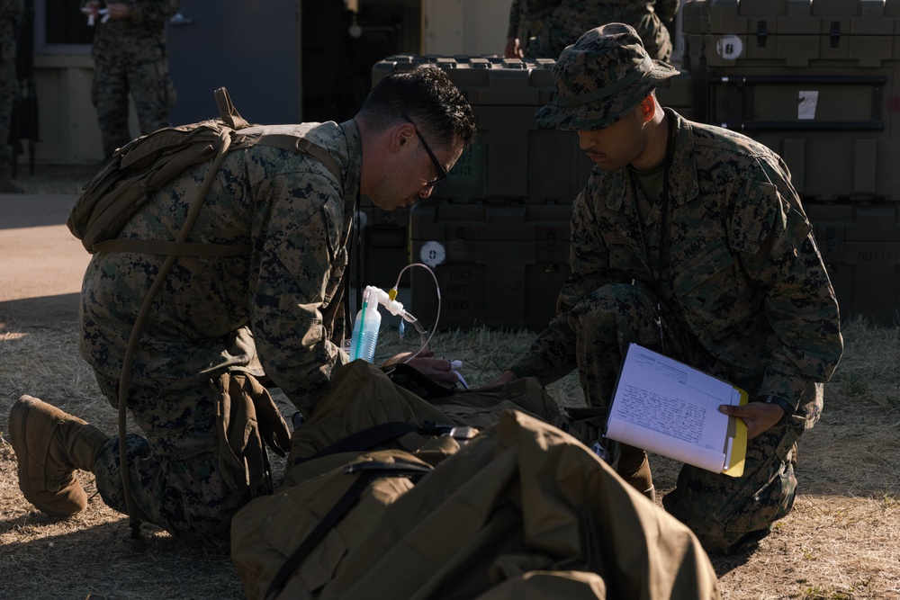 Certified to Save: 1st Med Bn. Demonstrates Combat Readiness