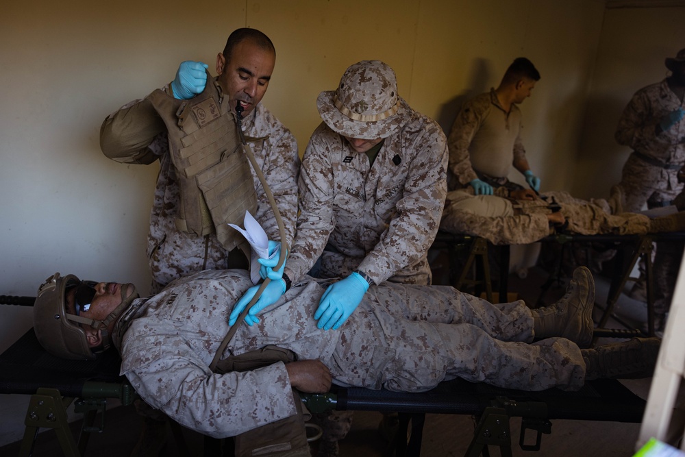 Certified to Save: 1st Med Bn. Demonstrates Combat Readiness
