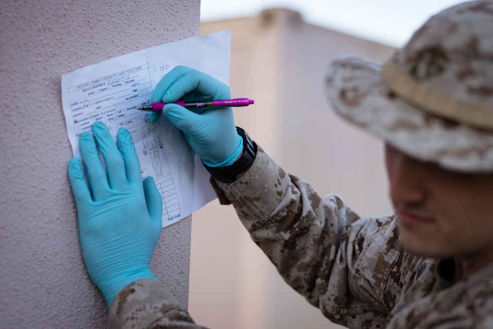 Certified to Save: 1st Med Bn. Demonstrates Combat Readiness