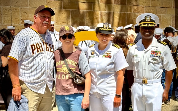 San Diego Padres Honor NMCSD During Military Salute to Military Medicine Game