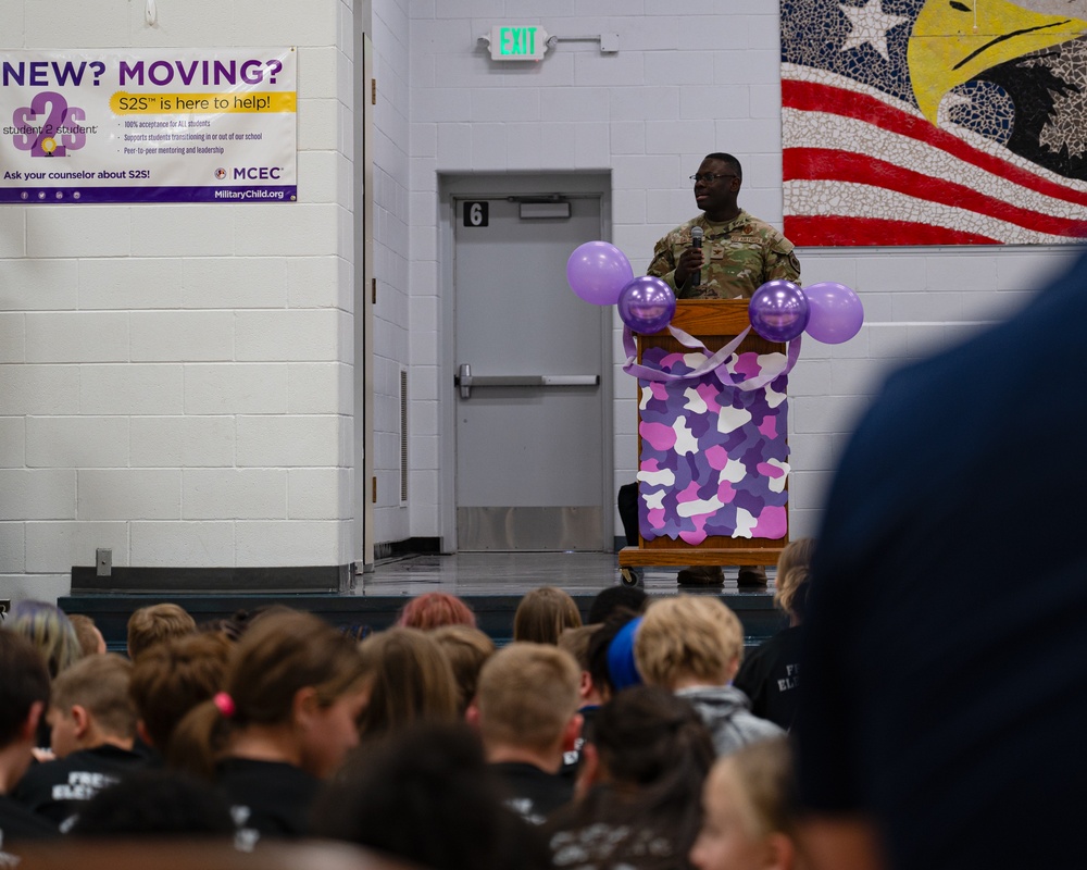 Honoring military children at F.E. Warren