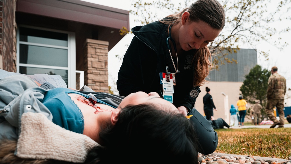 F.E. Warren, Wyoming ANG Direct Mass Casualty Training for LCCC Students