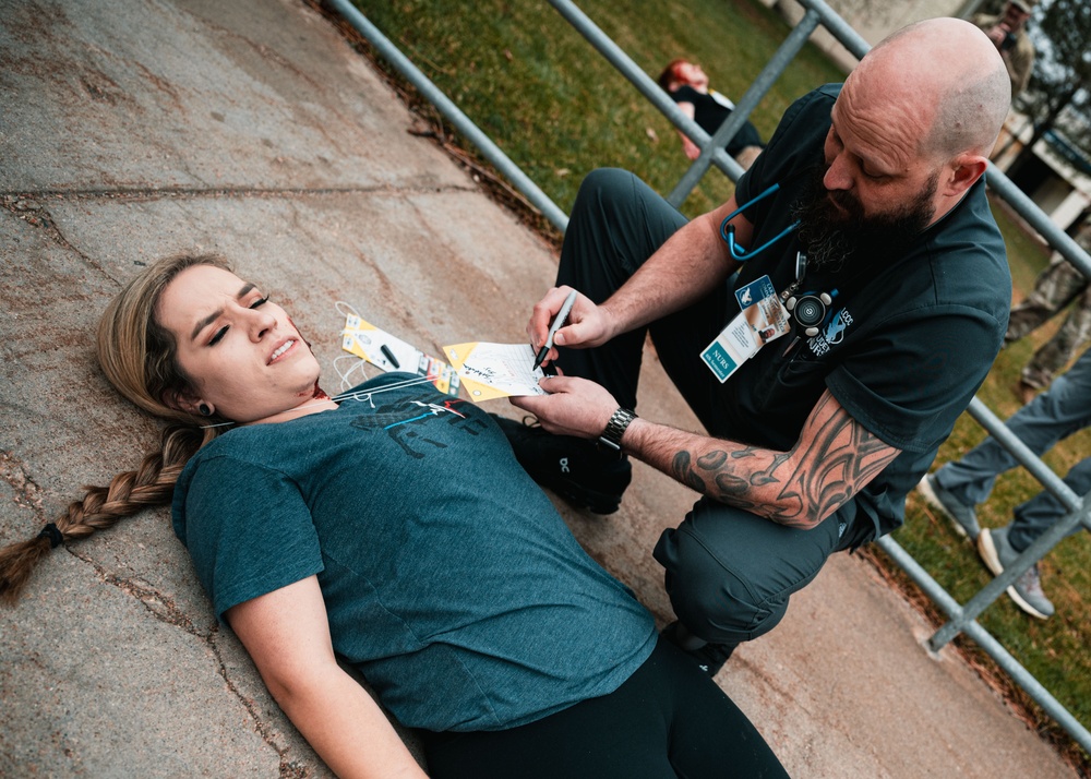F.E. Warren, Wyoming ANG Direct Mass Casualty Training for LCCC Students