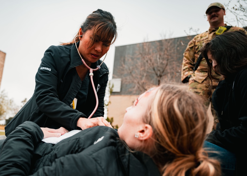 F.E. Warren, Wyoming ANG Direct Mass Casualty Training for LCCC Students