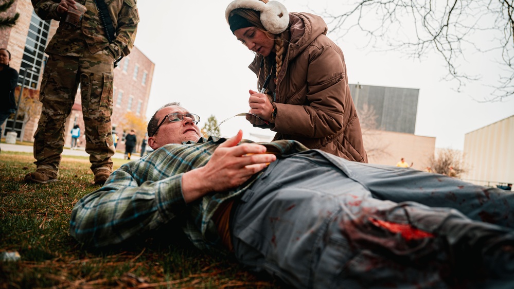 F.E. Warren, Wyoming ANG Direct Mass Casualty Training for LCCC Students