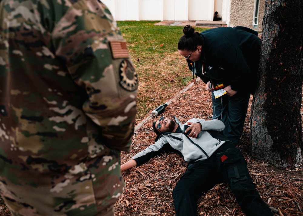 F.E. Warren, Wyoming ANG Direct Mass Casualty Training for LCCC Students