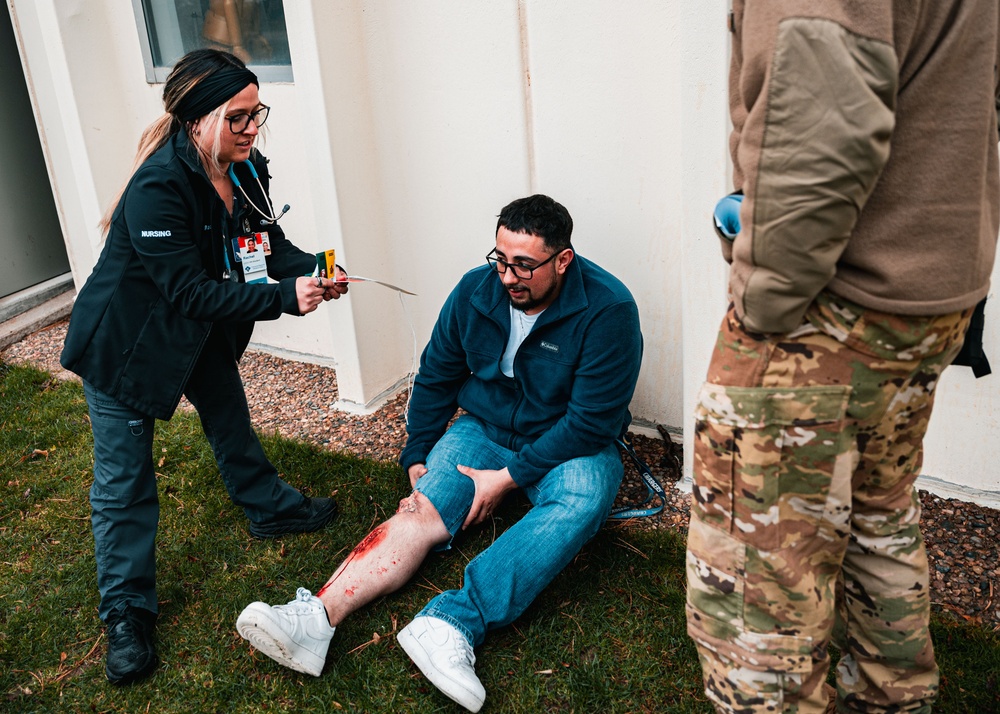 F.E. Warren, Wyoming ANG Direct Mass Casualty Training for LCCC Students