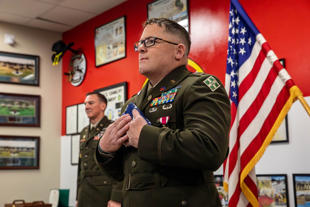 CW2 Robert J. Williams Honored During Retirement Ceremony at Fort Carson