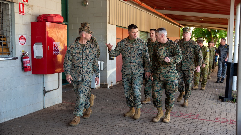 MRF-D 25.3: Assistant Commandant of the Marine Corps visits Darwin