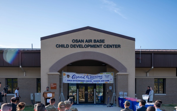 Building Futures: Osan’s new CDC officially opens