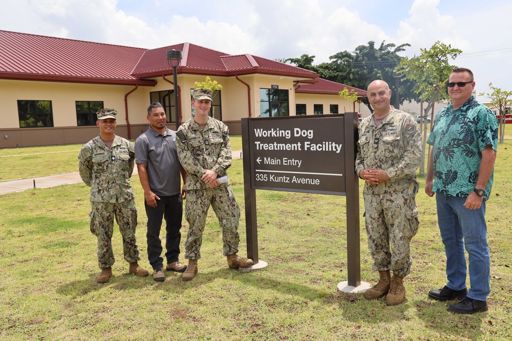 NAVFAC Hawaii completes construction of Military Working Dog Treatment Facility on JBPHH
