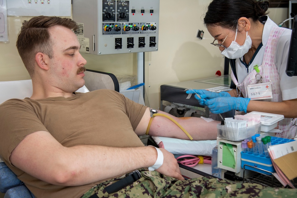 CFAS Hosts Blood Drive