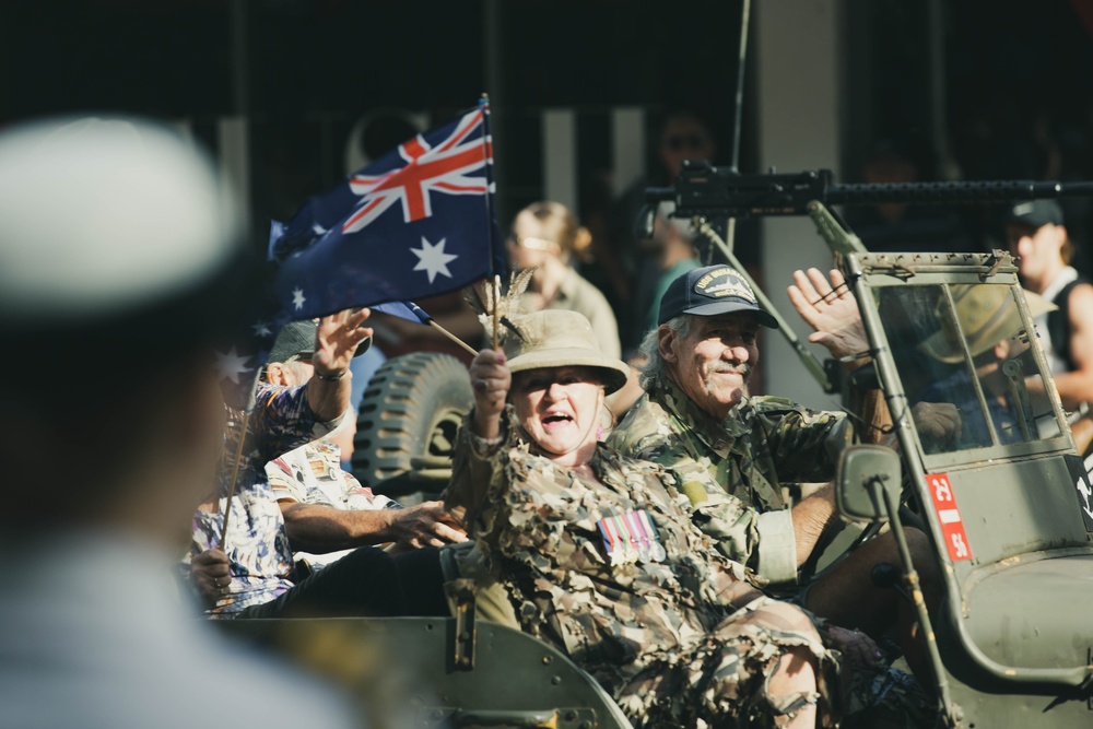 MRF-D 25.3: U.S. Marines, sailors honor Anzac Day in Darwin