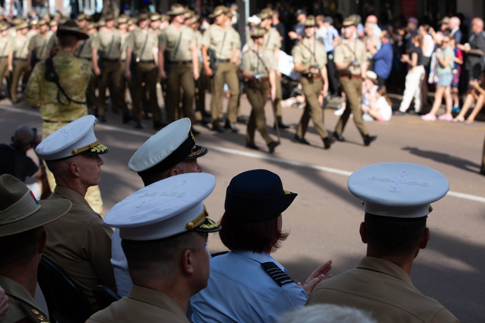 MRF-D 25.3: U.S. Marines, sailors honor Anzac Day in Darwin