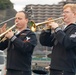 U.S. 7th Fleet Band's Broadside Brass Band Performs at Kanrin Maru Festival