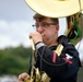 U.S. 7th Fleet Band's Broadside Brass Band Performs at Kanrin Maru Festival