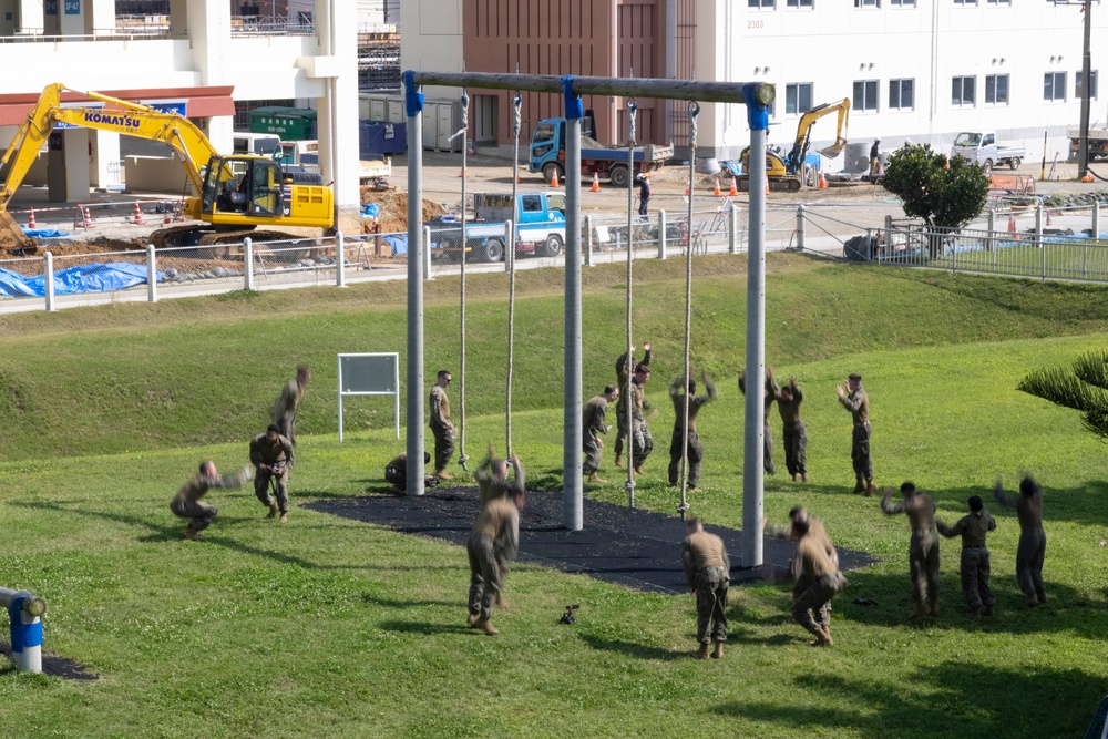 Okinawa COMMSTRAT Marines complete the USMC O-Course | COMMSTRAT FTX 2025