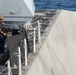 Balikatan 25: USS Savannah (LCS 28) Sailors Rolls-Out Floating Gunnery Exercise Target