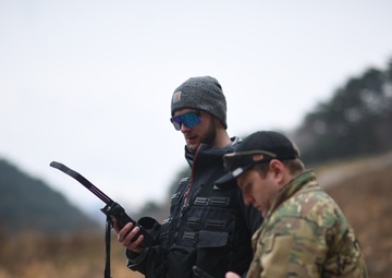 U.S. Military conduct radio, signal training for Combat Search and Rescue Training Exercise 25-2