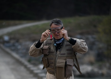 U.S. Military conduct radio, signal training for Combat Search and Rescue Training Exercise 25-2