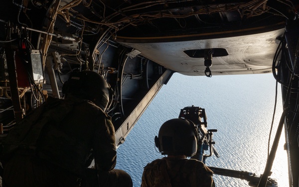 Balikatan 25: 353 SOW conducts CV-22 open-water hoist training