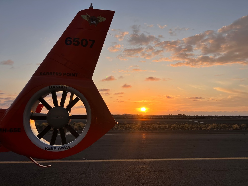 Coast Guard, agency partners continue search for man in water off Hawaii