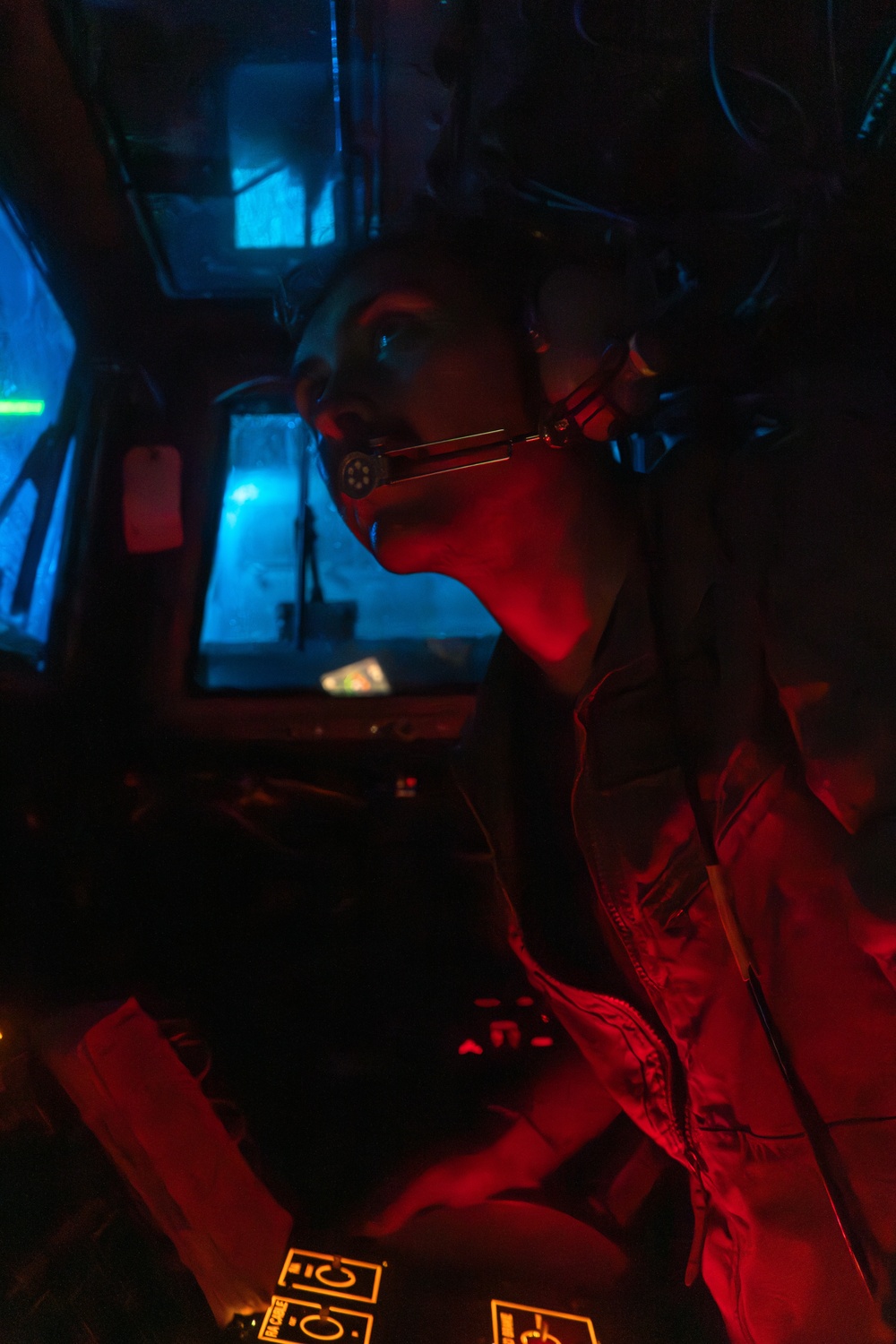 USS Gridley Night Operations