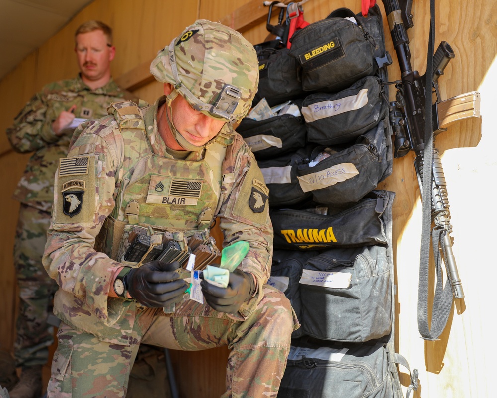 TF Cardinal Medic Trauma Lane Training