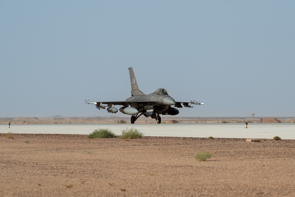 55th Expeditionary Fighter Squadron Ensures Stability in the CENTCOM AOR