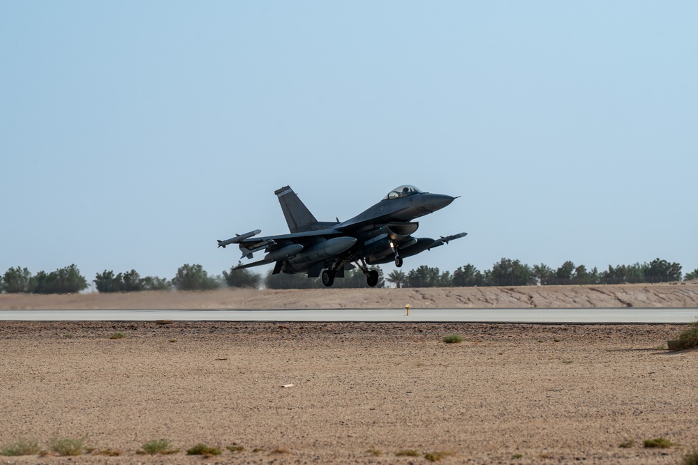 55th Expeditionary Fighter Squadron Ensures Stability in the CENTCOM AOR