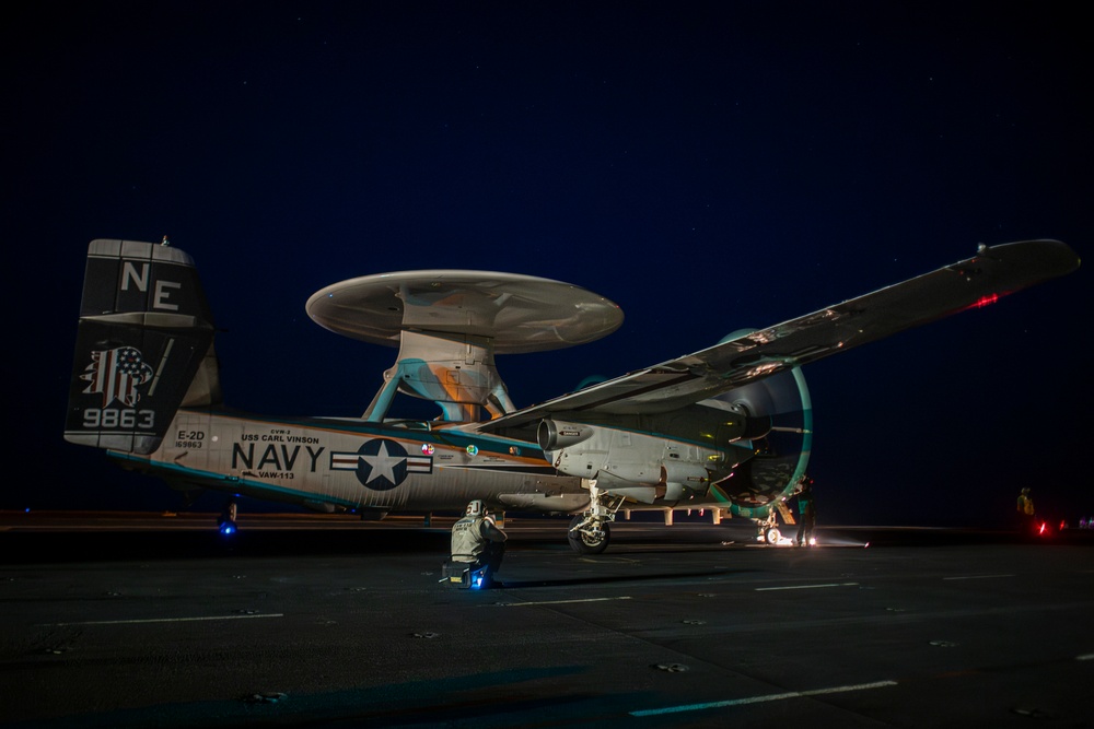Vinson’s Deployment