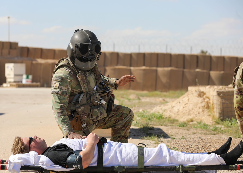 Shaping Greatness: MEDEVAC training builds Expertise at Al Asad
