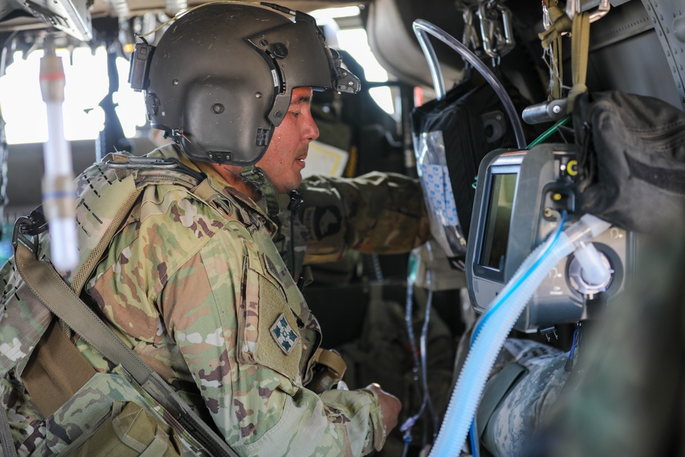 Shaping Greatness: MEDEVAC training builds Expertise at Al Asad