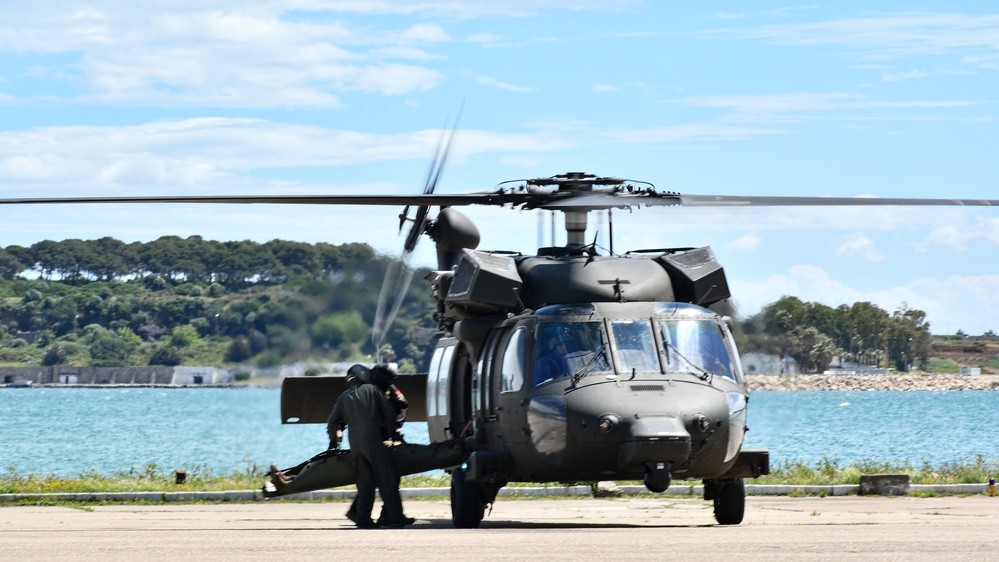 Tunisian special forces conduct medical evacuation rehearsal at African Lion 2025