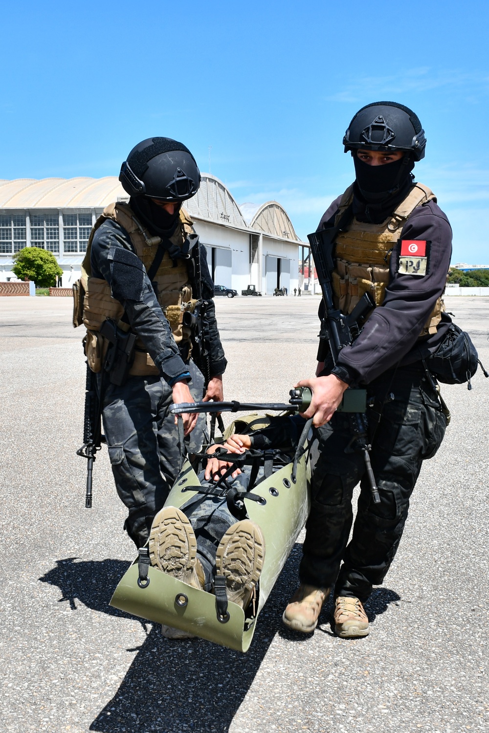 Tunisian special forces conduct medical evacuation rehearsal at African Lion 2025
