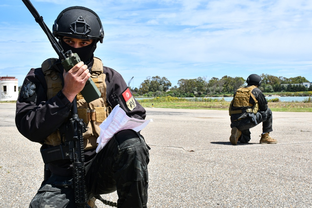 Tunisian special forces conduct medical evacuation rehearsal at African Lion 2025