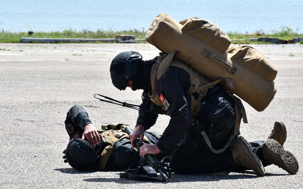 Tunisian special forces conduct medical evacuation rehearsal at African Lion 2025