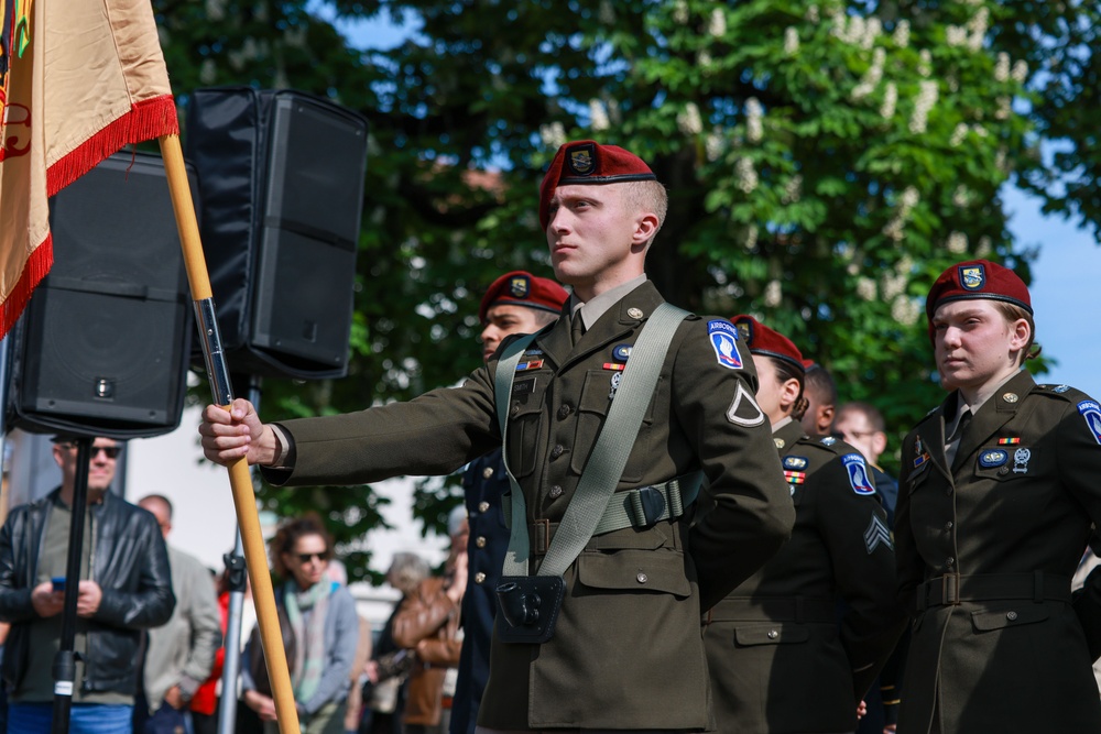 US Soldiers celebrate 80th anniversary of the liberation of Montecchio Maggiore, Italy