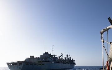 USS Oscar Austin (DDG 79) Conducts an Underway Replenishment with USNS Arctic (T-AOE 8)