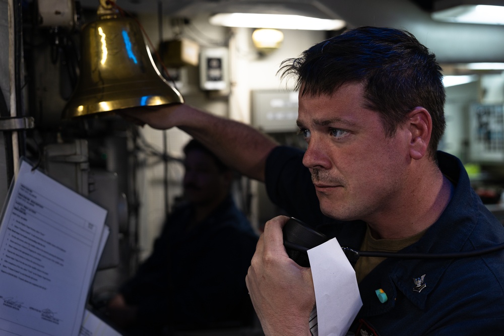 USS Oscar Austin (DDG 79) Conducts Damage Control Drill