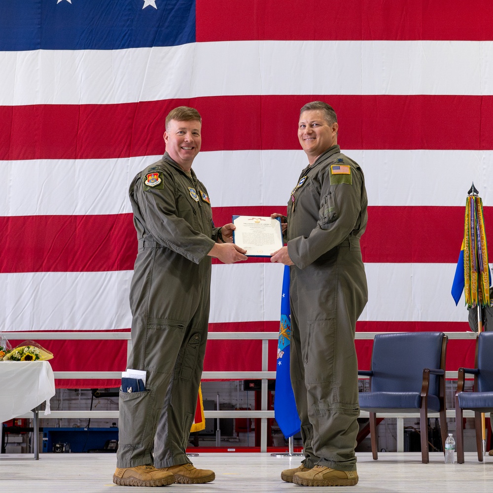 54th Airlift Squadron Change of Command Ceremony